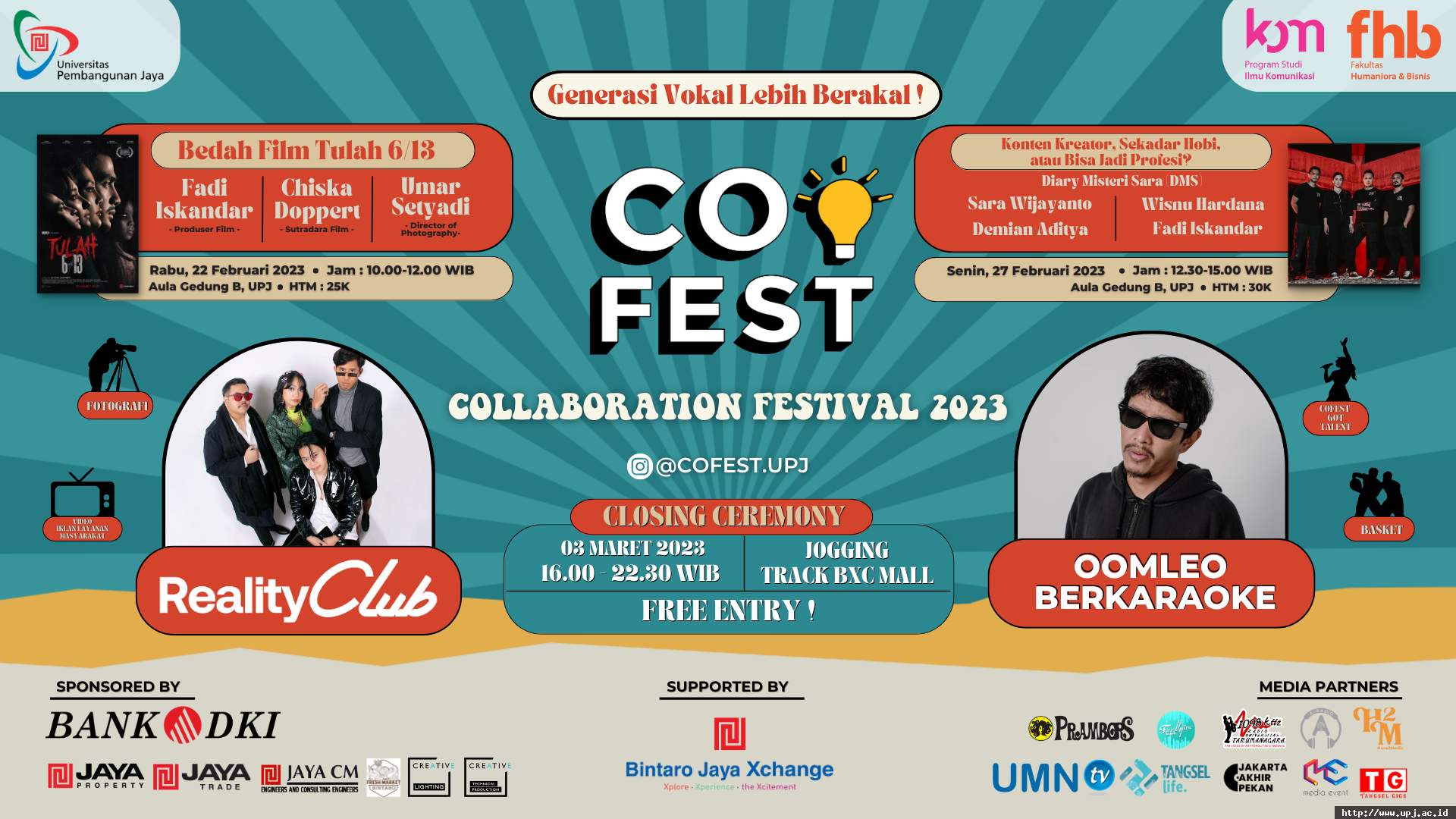 Collaboration Festival (CoFest) 2023: Suara Jiwa 90an